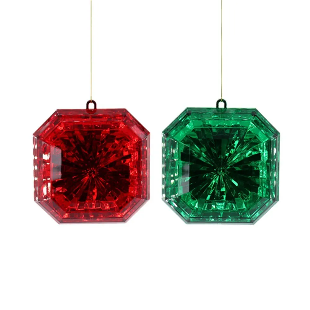 13cm Acrylic Jewel Christmas Ornament Tree Decoration