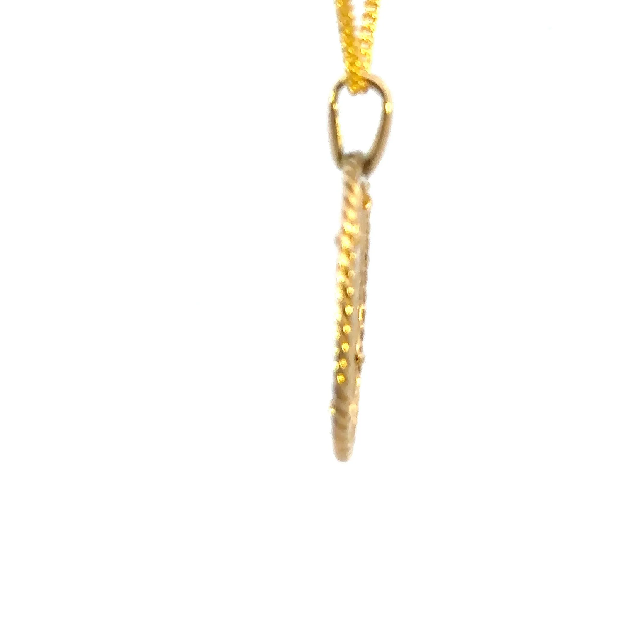 1790 "Spade Guinea" set in 22ct Yellow Gold Coin Holder Pendant