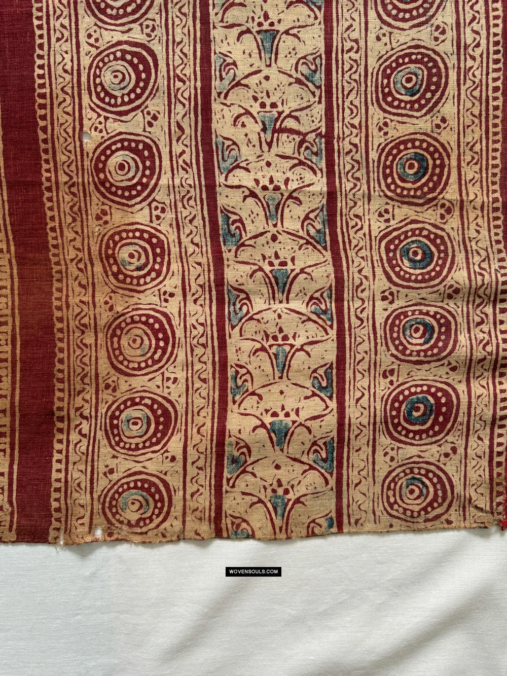 1922 SOLD Antique Indian Trade Textile Toraja - Indigo