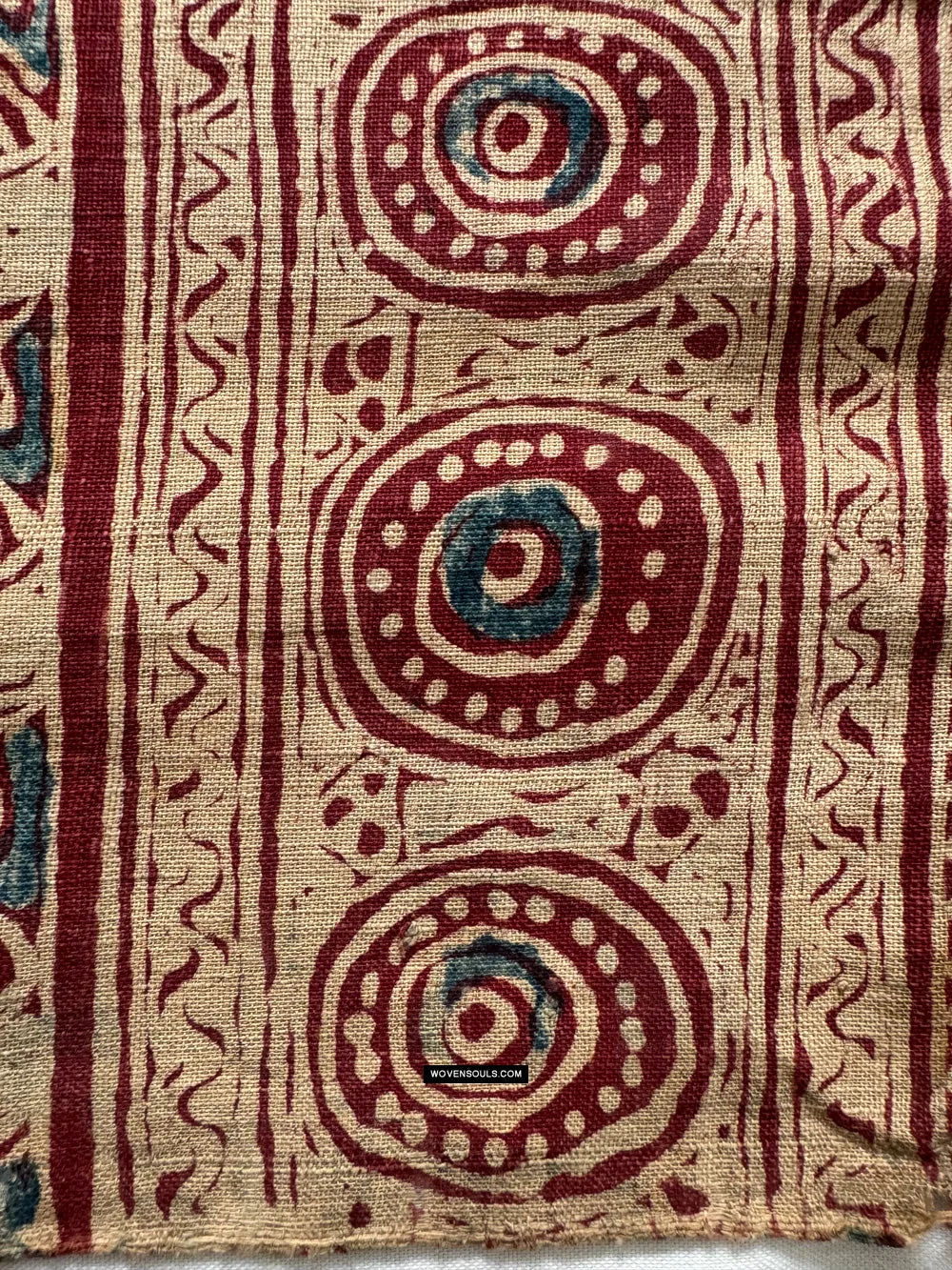 1922 SOLD Antique Indian Trade Textile Toraja - Indigo
