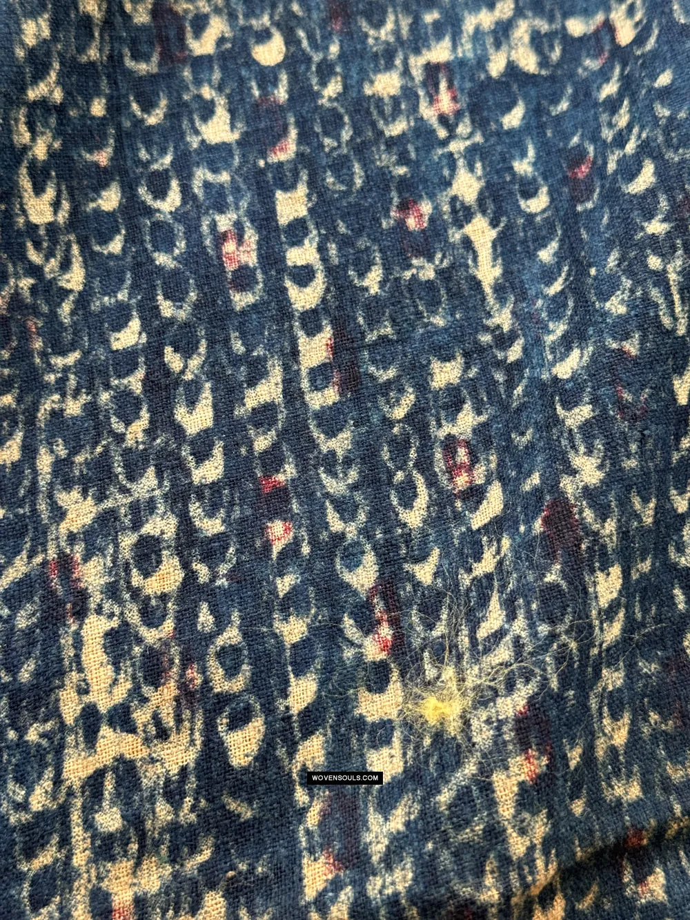 1922 SOLD Antique Indian Trade Textile Toraja - Indigo