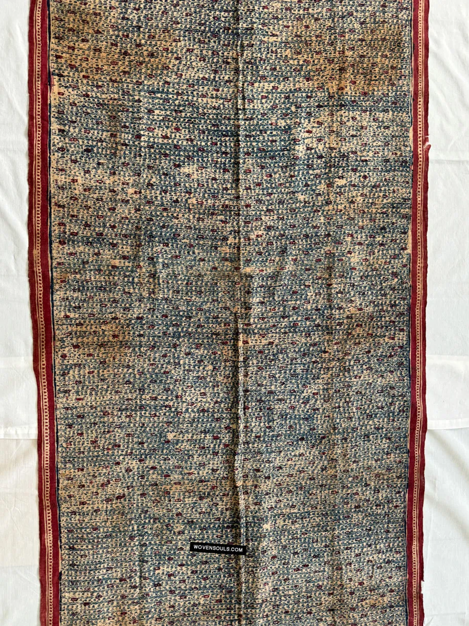 1922 SOLD Antique Indian Trade Textile Toraja - Indigo
