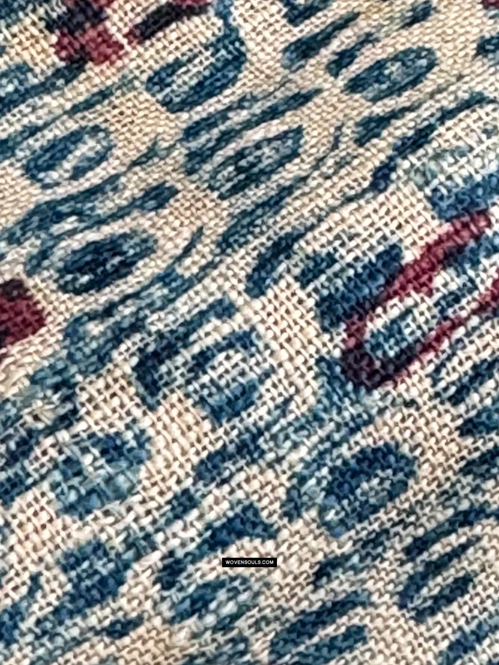 1922 SOLD Antique Indian Trade Textile Toraja - Indigo