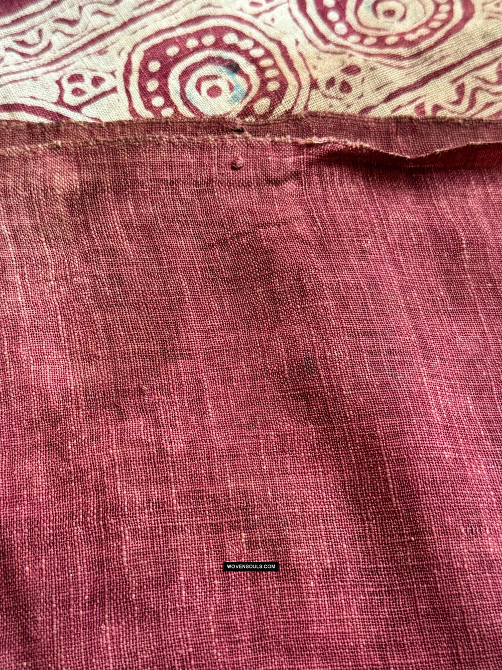 1922 SOLD Antique Indian Trade Textile Toraja - Indigo