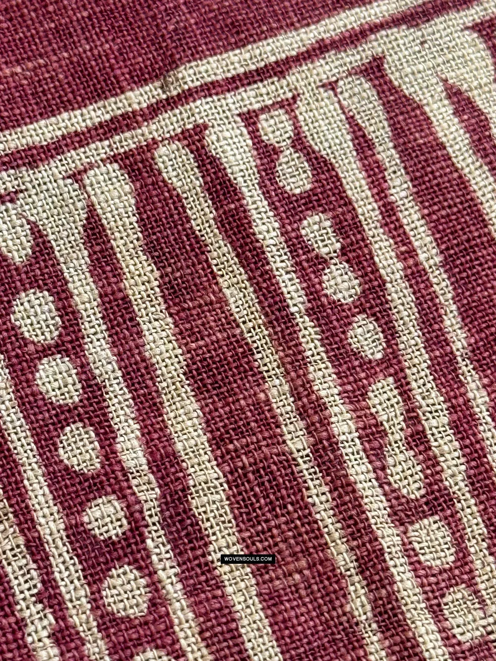 1922 SOLD Antique Indian Trade Textile Toraja - Indigo