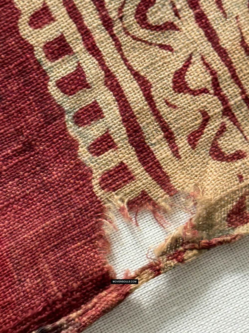 1922 SOLD Antique Indian Trade Textile Toraja - Indigo