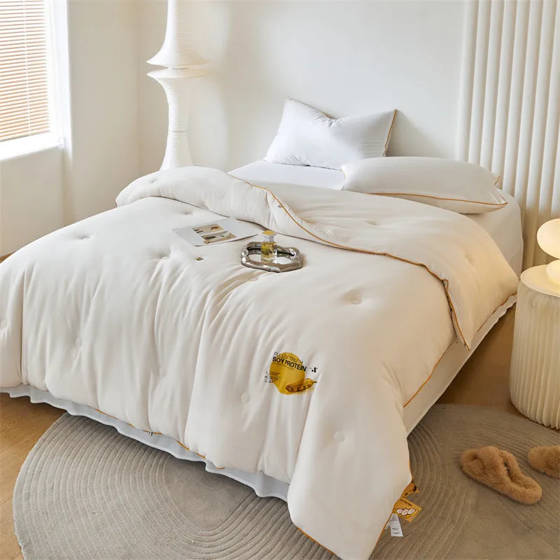 20% Soy Fiber Baby Blanket, Anti-bacterial, 150x200cm-220x240cm, Knitted Craftsmanship