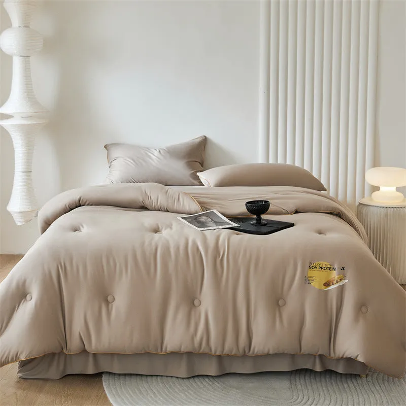 20% Soy Fiber Baby Blanket, Anti-bacterial, 150x200cm-220x240cm, Knitted Craftsmanship