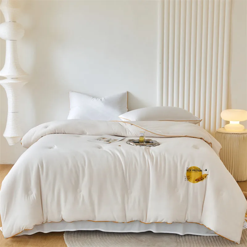 20% Soy Fiber Baby Blanket, Anti-bacterial, 150x200cm-220x240cm, Knitted Craftsmanship