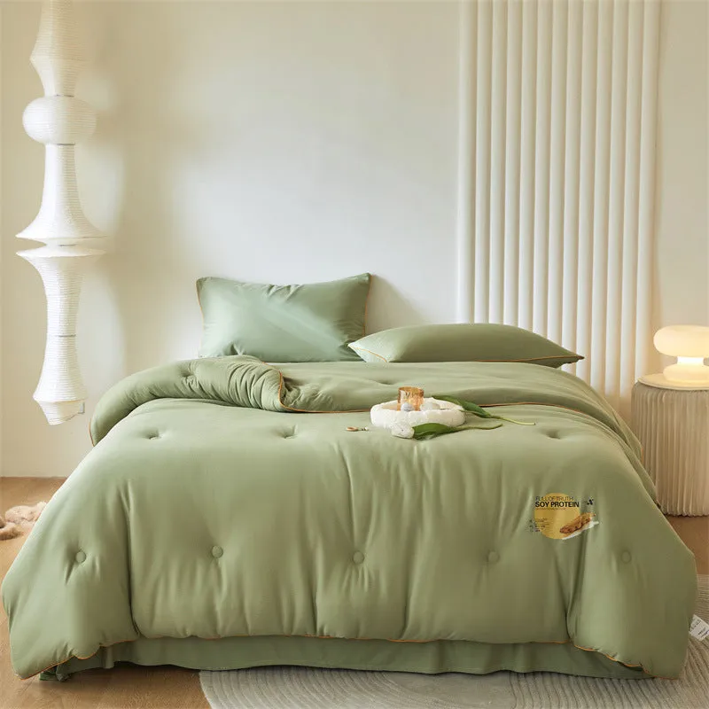 20% Soy Fiber Baby Blanket, Anti-bacterial, 150x200cm-220x240cm, Knitted Craftsmanship