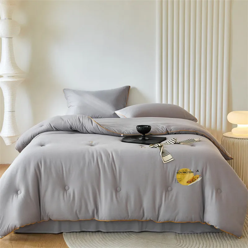 20% Soy Fiber Baby Blanket, Anti-bacterial, 150x200cm-220x240cm, Knitted Craftsmanship