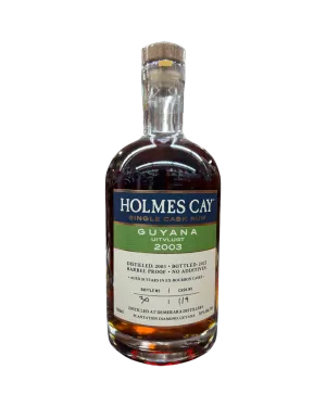 2003 Holmes Cay Uitvlugt 18 Year Old Single Cask Rum