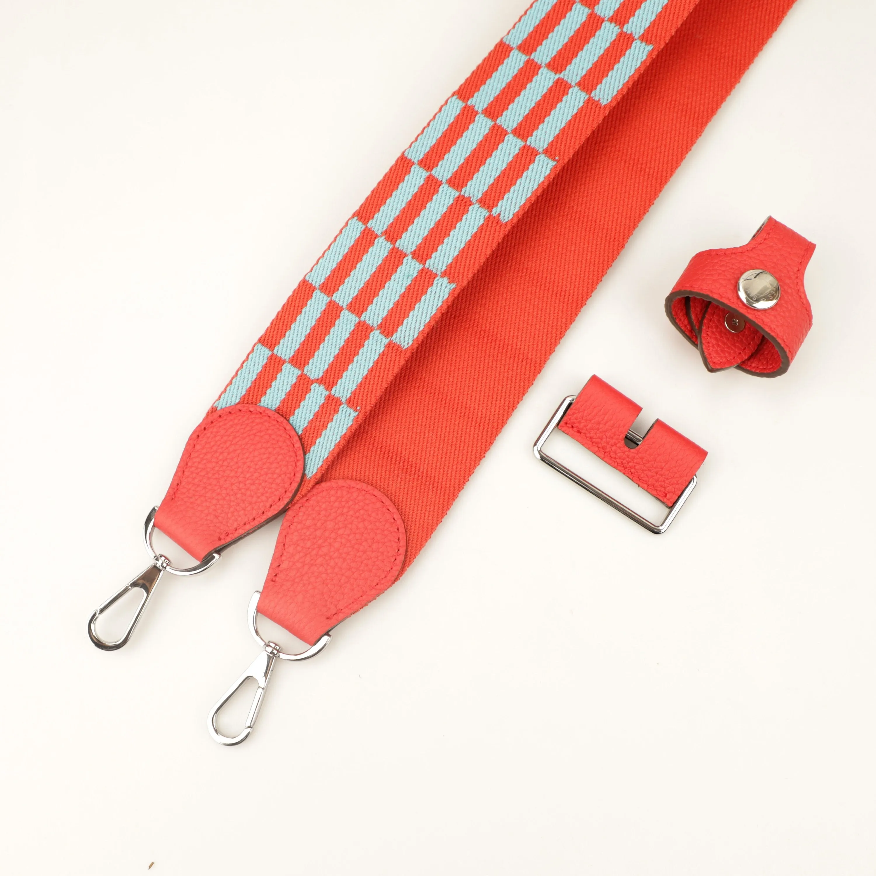 2025 new colours Handmade The leather and Cavas shoulder strap conneter for Canvas 'Bride-a-Brac' Case,Bag strap for Bride-a-brac Toile Case