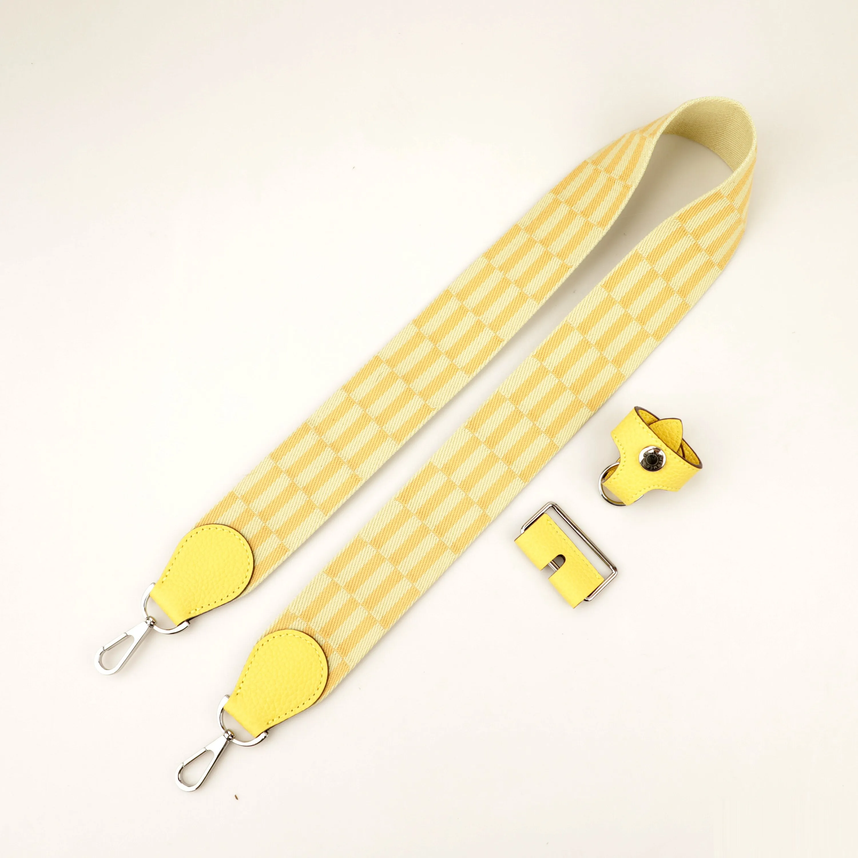 2025 new colours Handmade The leather and Cavas shoulder strap conneter for Canvas 'Bride-a-Brac' Case,Bag strap for Bride-a-brac Toile Case