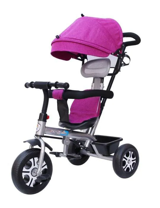 4 in 1 push Tricycle Kids Stroller