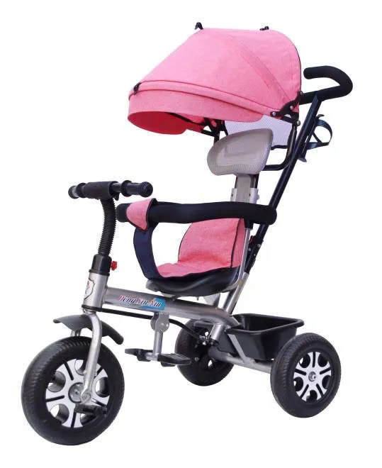 4 in 1 push Tricycle Kids Stroller