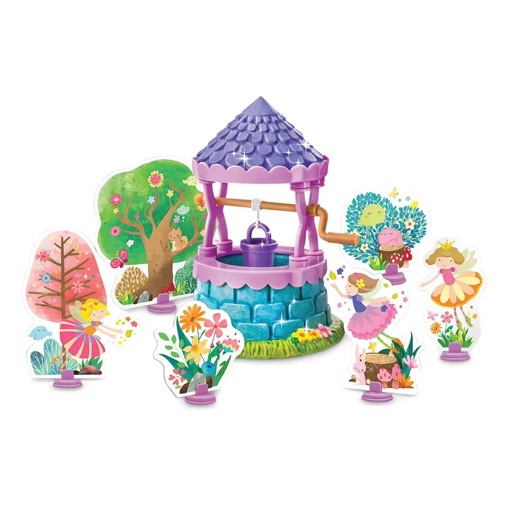 4M KIDZMAKER MOULD & PAINT FAIRY WISHING WELL