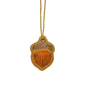 Acorn Zari Embroidery Decoration