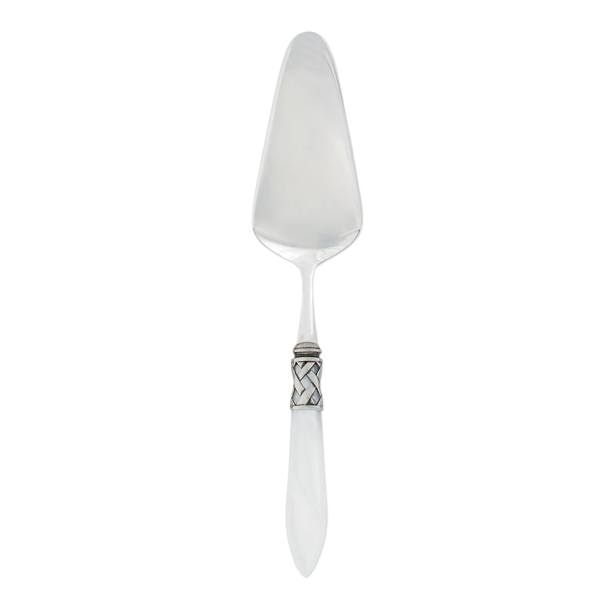 Aladdin Antique White Pastry Server