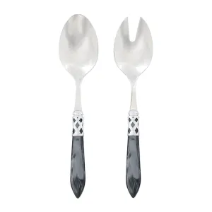 Aladdin Brilliant Charcoal Salad Server Set