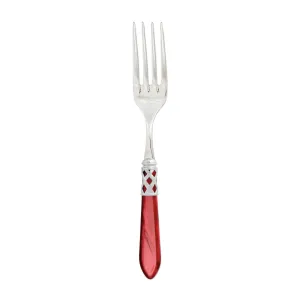 Aladdin Brilliant Red Serving Fork