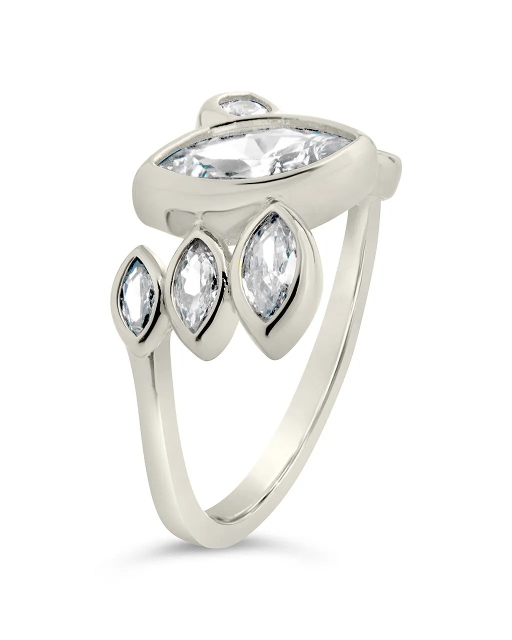 Anatasia Elongated CZ Ring