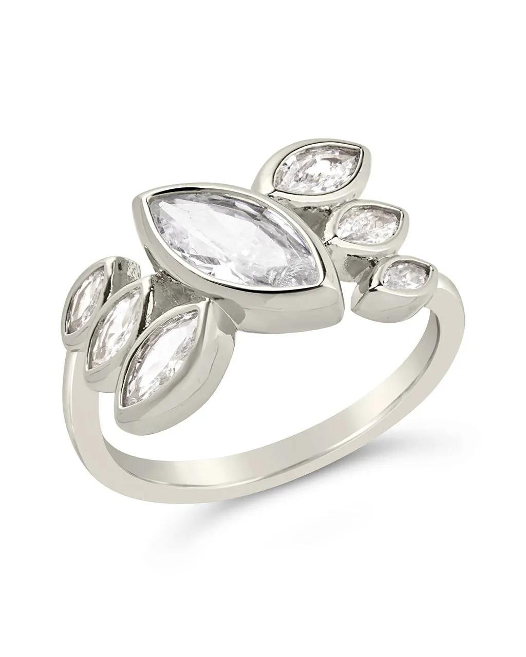 Anatasia Elongated CZ Ring