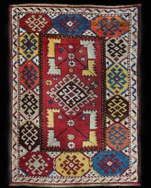 Antique Karakecili Rug 3'x4'8"