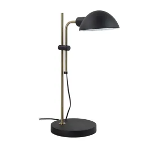 Austin Adjustable Metal Table Lamp Black