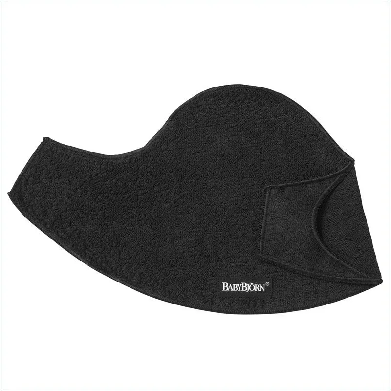 BABYBJORN 2-Pack Bib for Baby Carrier in Black