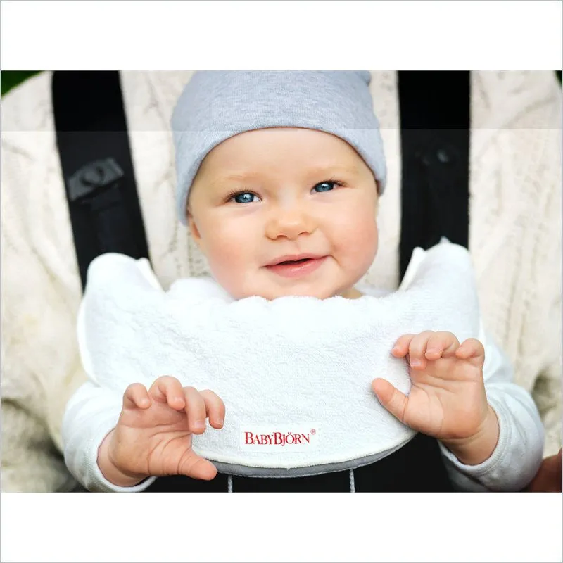 BABYBJORN 2-Pack Bib for Baby Carrier in Black