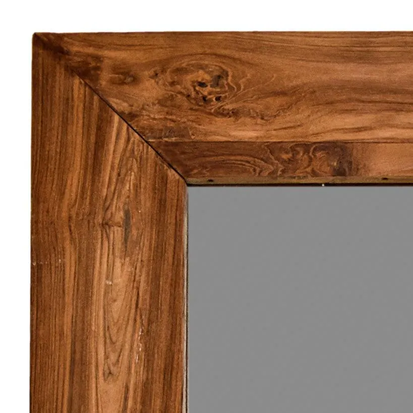 Bangkirai Mirror – Luxurious Mykonos-Inspired Elegance