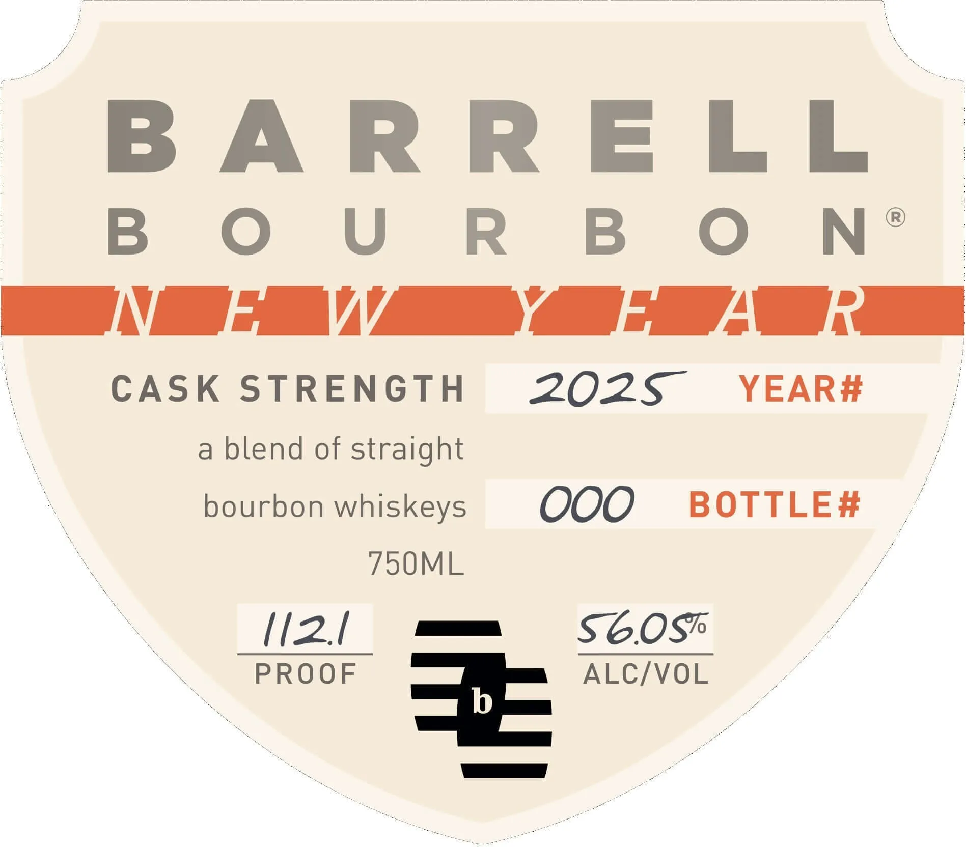 Barrell Bourbon New Year 2025 Cask Strength