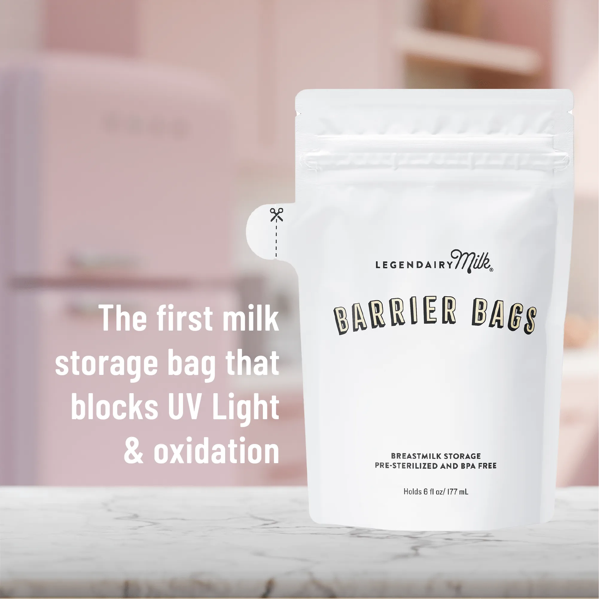 Barrier Bags for Breast Milk Storage
