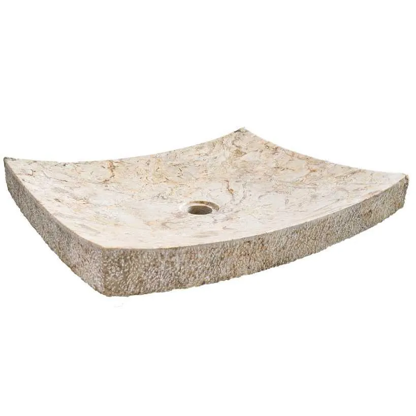 Bathroom Sink Marble Beige – Luxurious and Durable Design