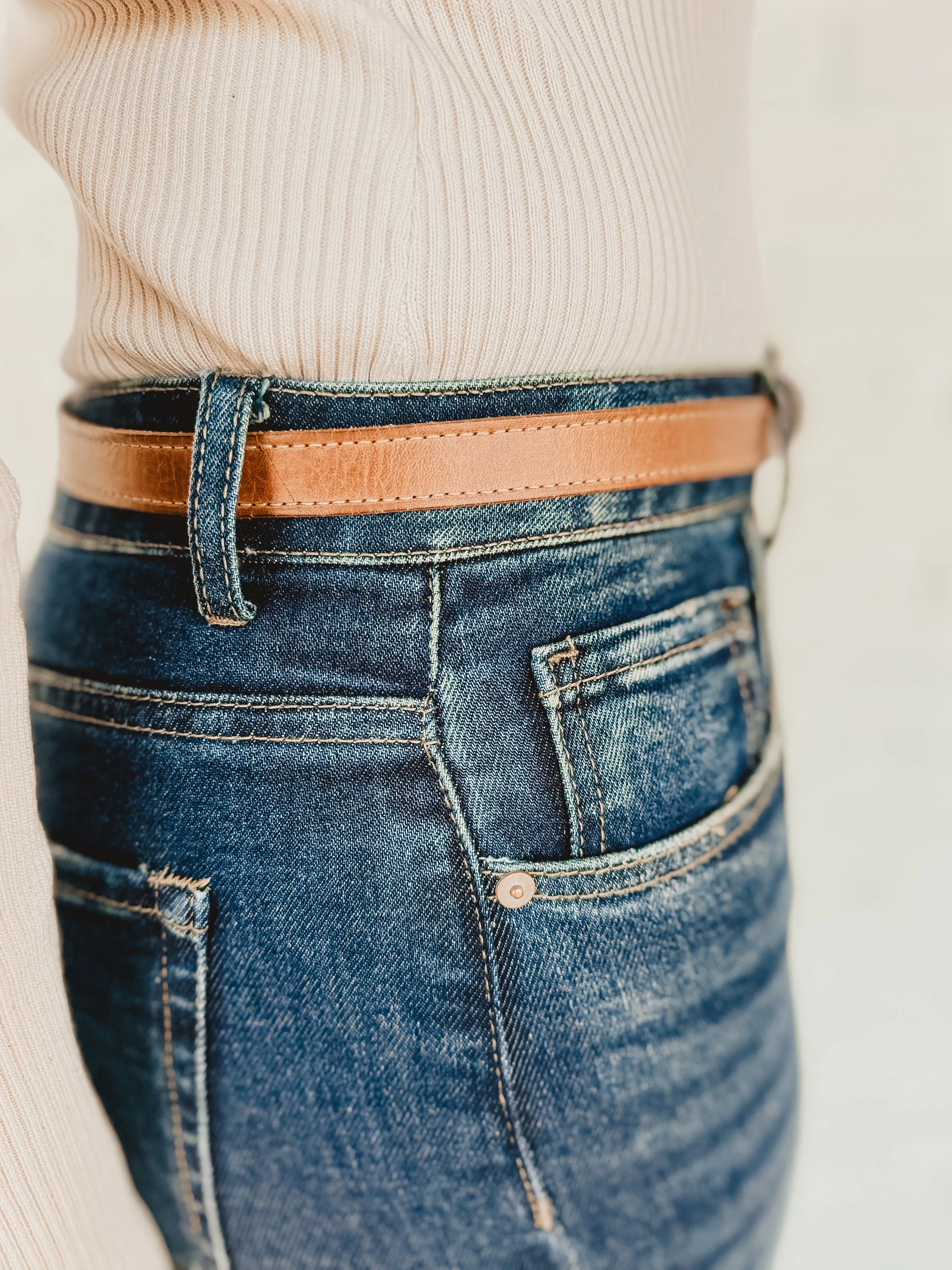 Bedstu Monae Belt - Tan Rustic
