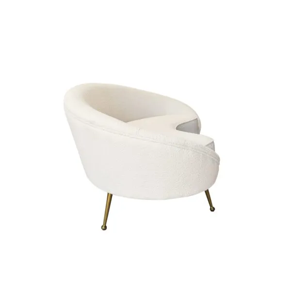 Benuat Sofa - Ivory Boucle