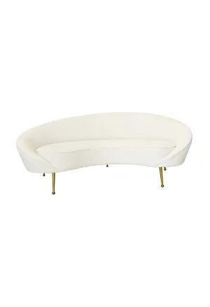 Benuat Sofa - Ivory Boucle