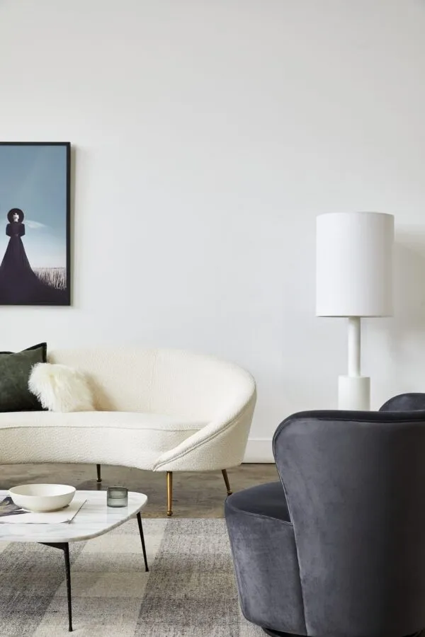 Benuat Sofa - Ivory Boucle