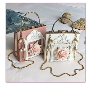 (BFM)Prime Sister~Gothic Lolita Retro Bag Baroque Square Crossbody Bag