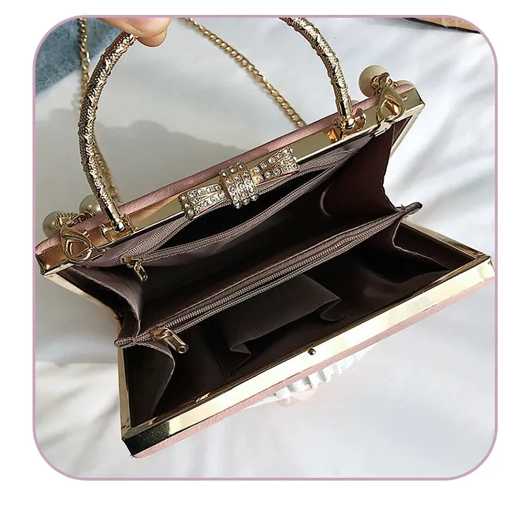 (BFM)Prime Sister~Gothic Lolita Retro Bag Baroque Square Crossbody Bag
