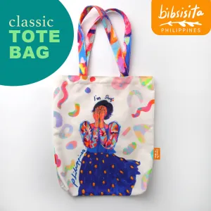 Bibsisita Canvas Totebag- I'M SHY