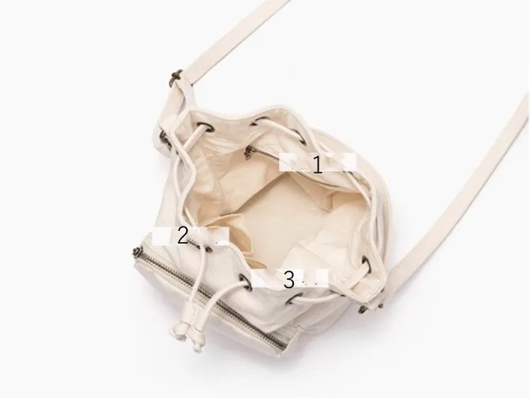 Black Canvas Bucket Bag Small Canvas Crossbody Bucket Bag Purse Womens