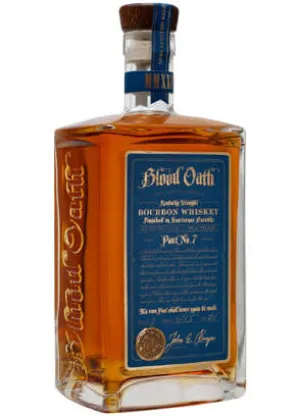 Blood Oath Pact No. 7 Kentucky Straight Bourbon Whiskey 750ml