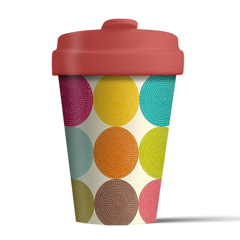 Blue Eyed Sun BambooCup Bright Circles