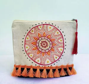 Boho Collection - Blazing Mandala Make-Up Pouch