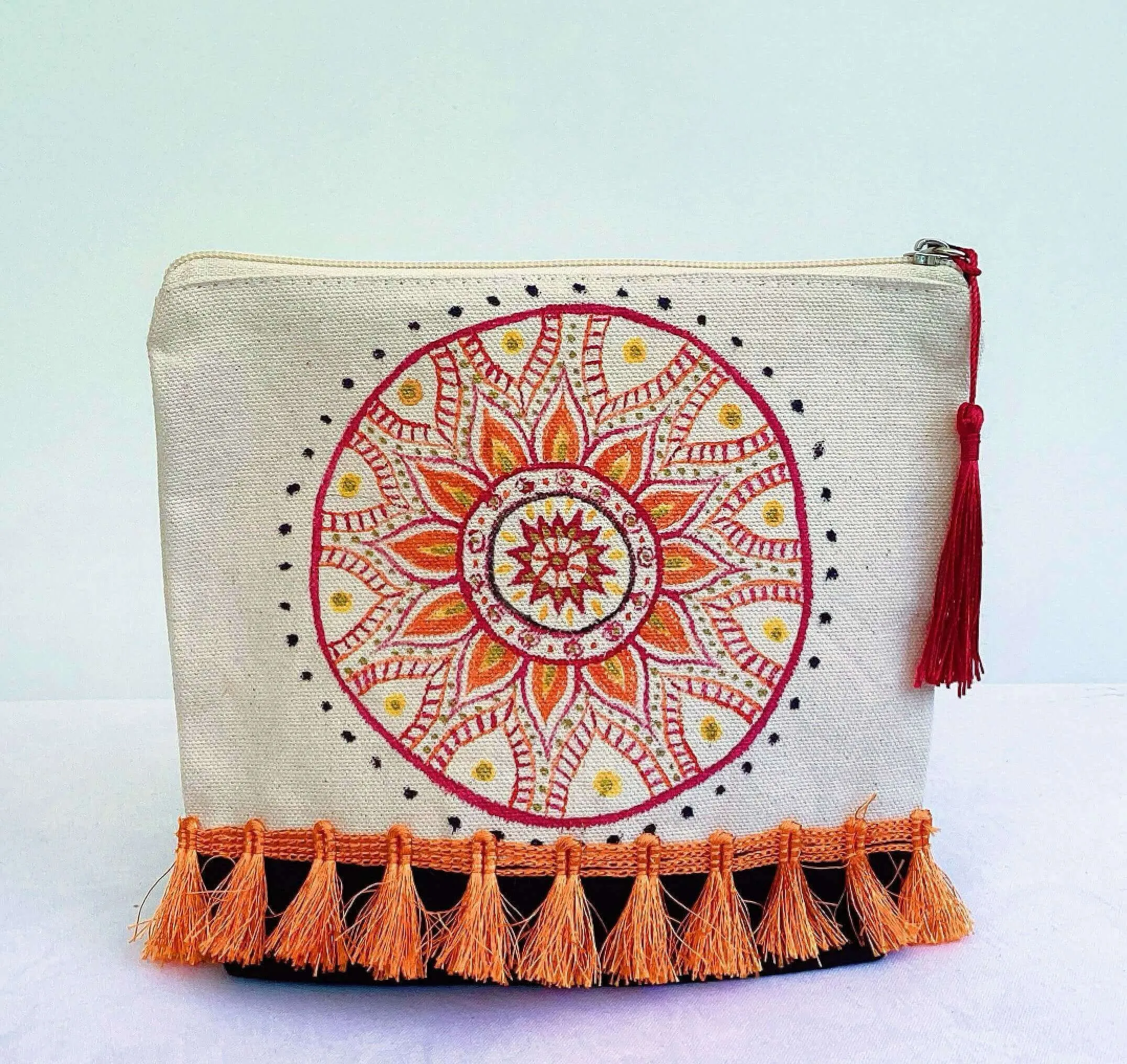 Boho Collection - Blazing Mandala Make-Up Pouch