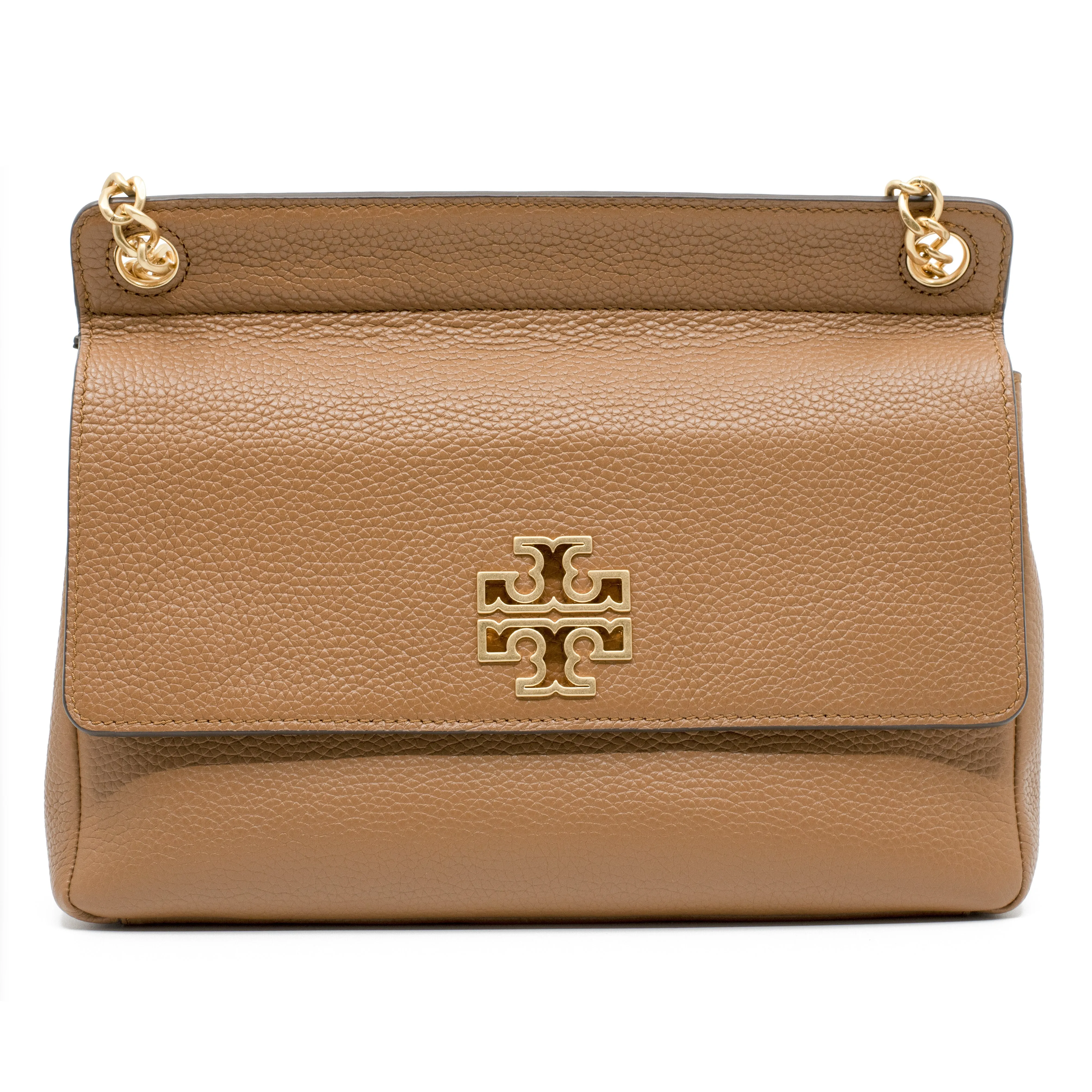 Britten Flap Shoulder & Crossbody bag in Bark