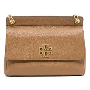 Britten Flap Shoulder & Crossbody bag in Bark