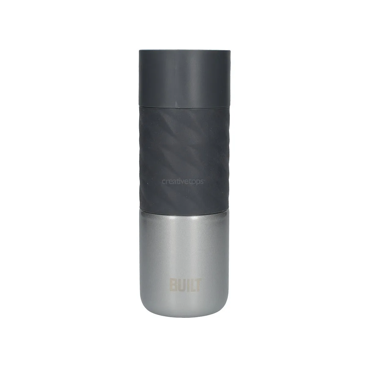 Built Stainless Steel Press Travel Flask 450ml